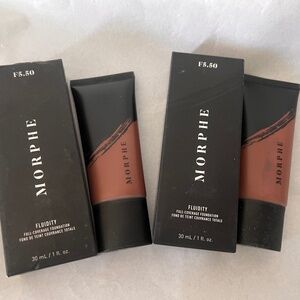 2  Morphe Fluidity F5.50 Matte  -Coverage Foundation 30ml/1fl.oz